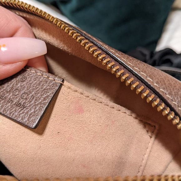 GUCCI Ophidia Gg Supreme Mini Shoulder Bag In Brown - Picture 7 of 15